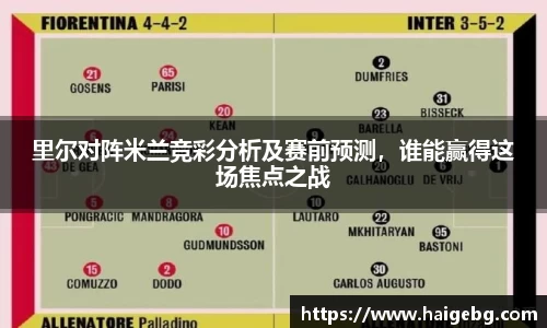 里尔对阵米兰竞彩分析及赛前预测，谁能赢得这场焦点之战